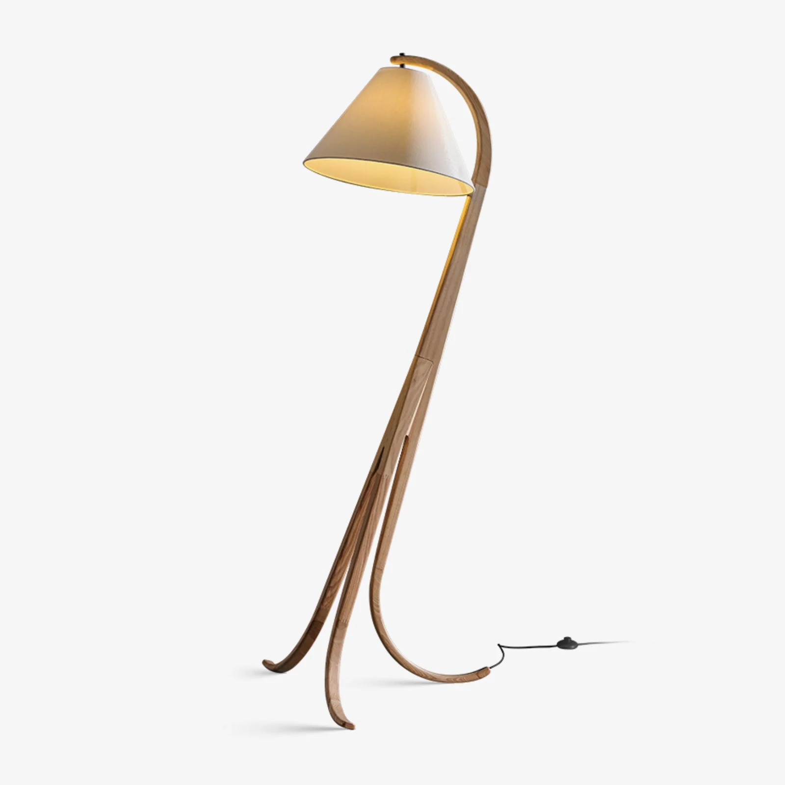 Eco-Friendly Arcwood Floor Lamp Comfortable
