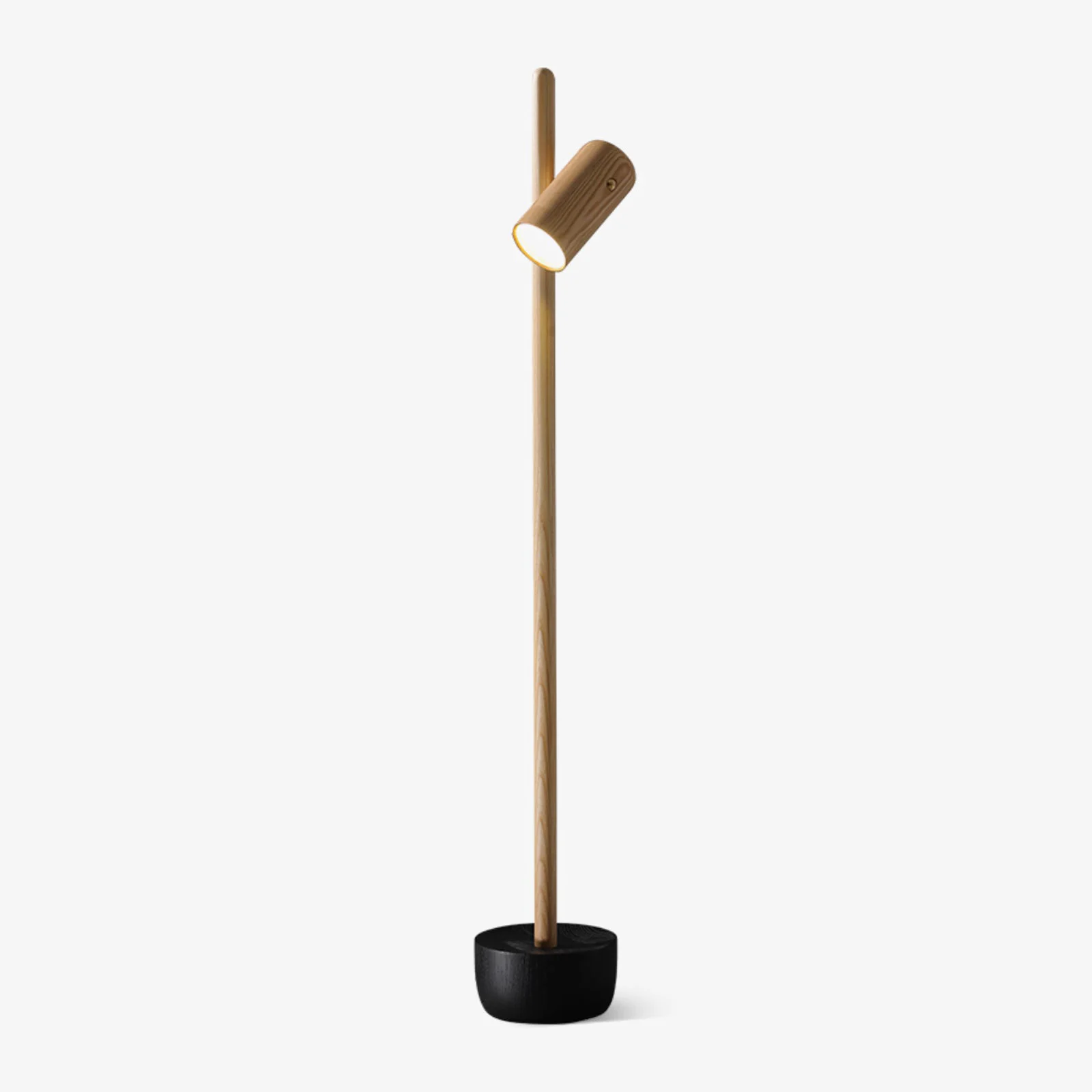 Fashionable Spotlight Wood Floor Lamp Elite