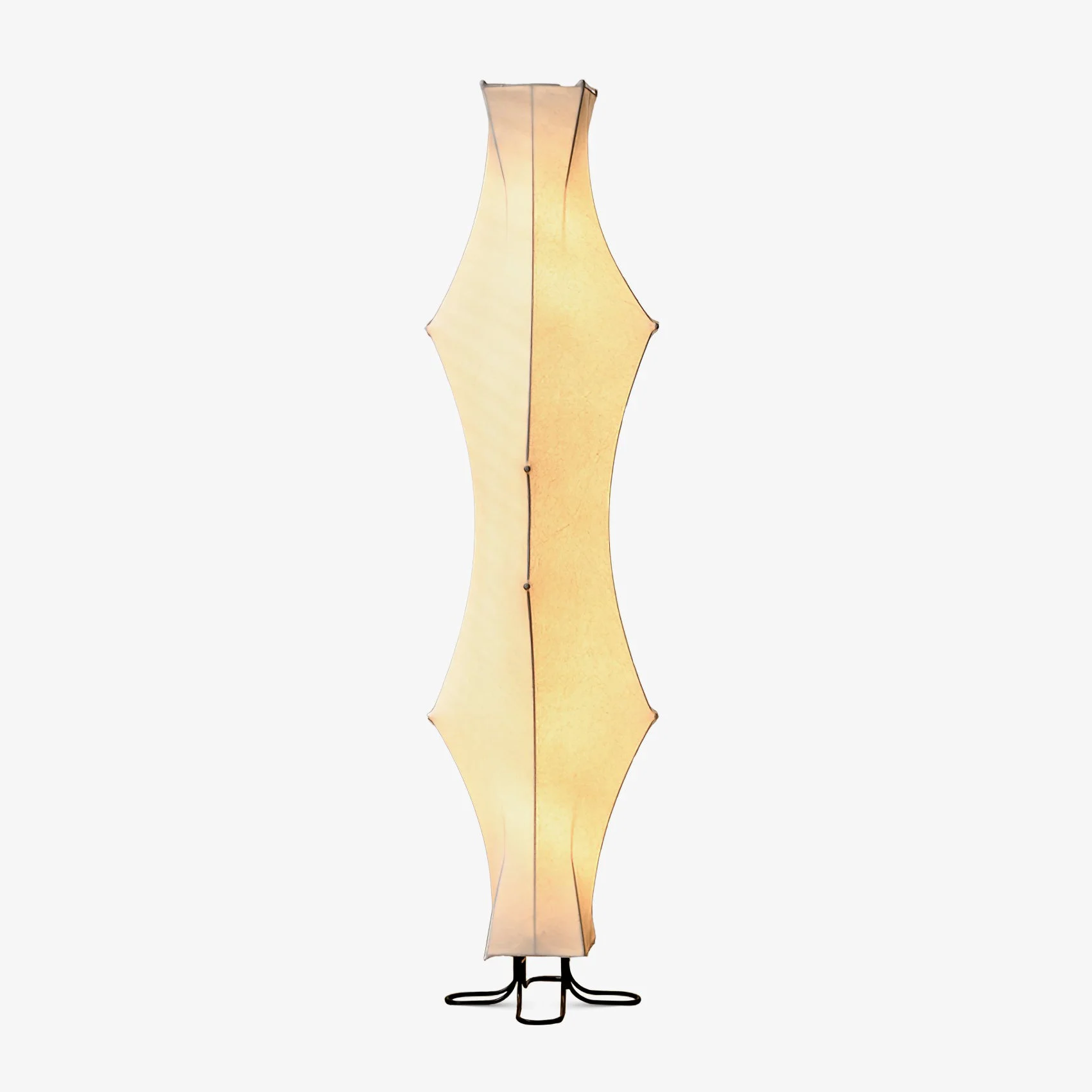 Refined Twist Silk Floor Lamp Selected