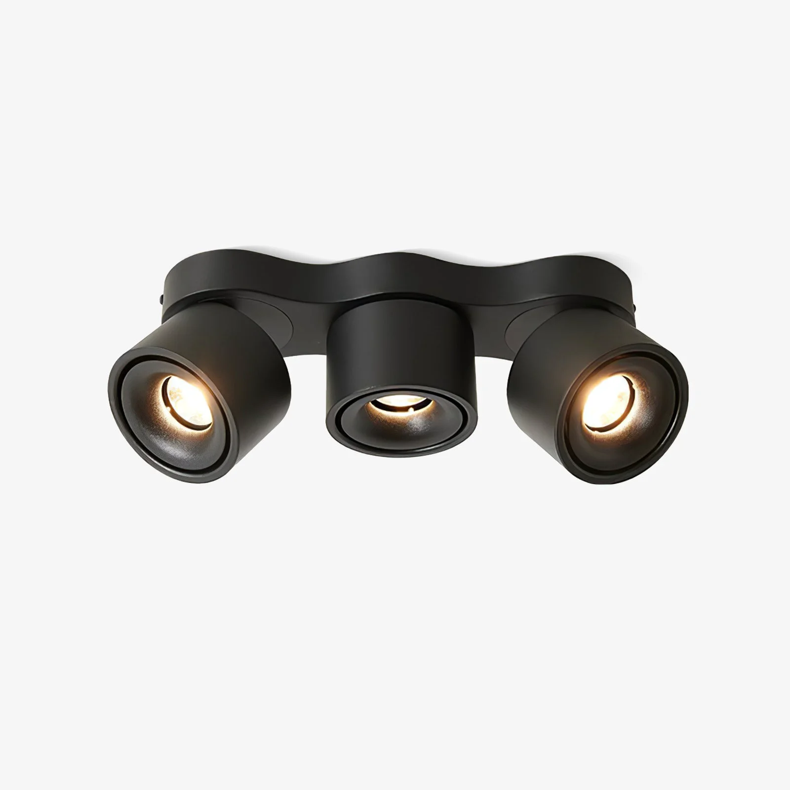 Stylish Three-heads Rotating Folding Ceiling Lamp Minimalist