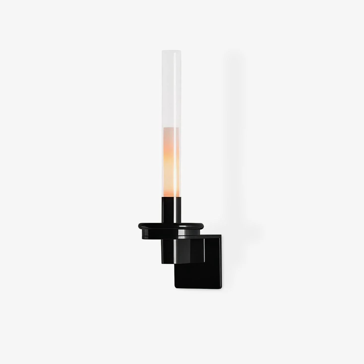 Traditional Column Torch Wall Sconce Professional
