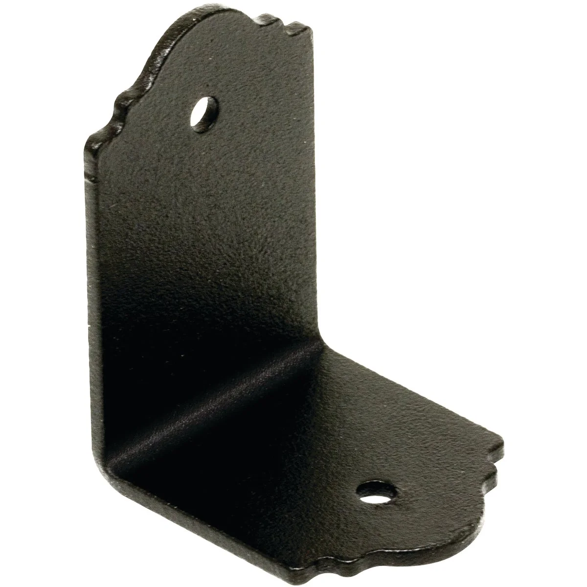 Unique Simpson Strong-Tie Outdoor Accents 2X ZMAX Galvanized Steel Black Reinforcing Angle Efficient