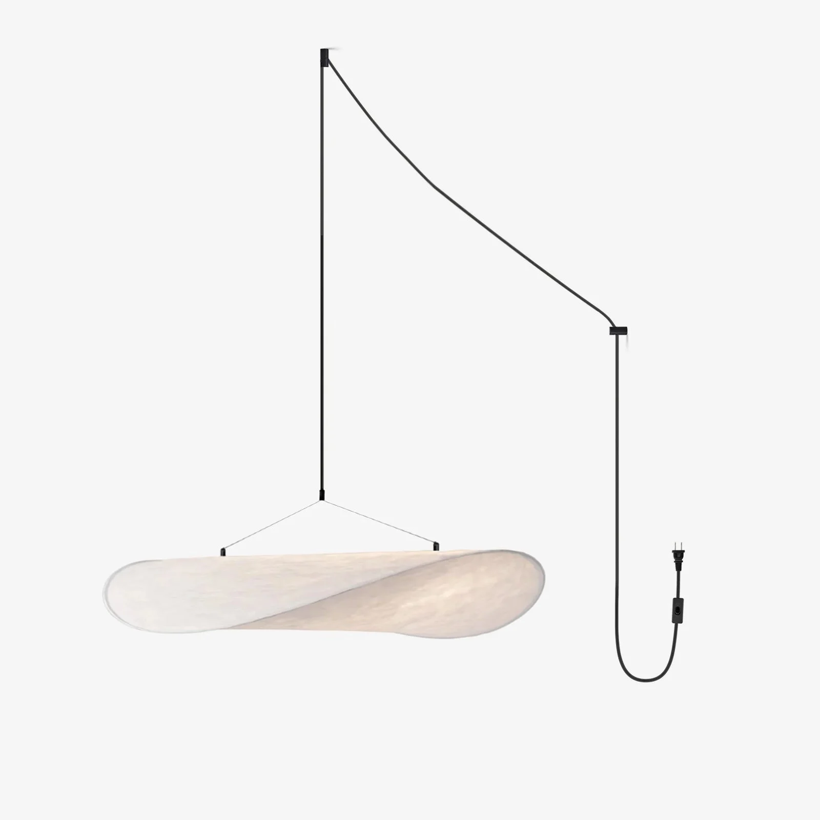 Sustainable Tense Pendant Swag Light Detailed