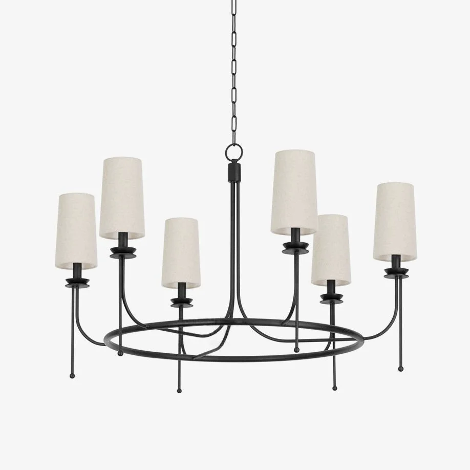 Top-Quality Lydia Chandelier Natural