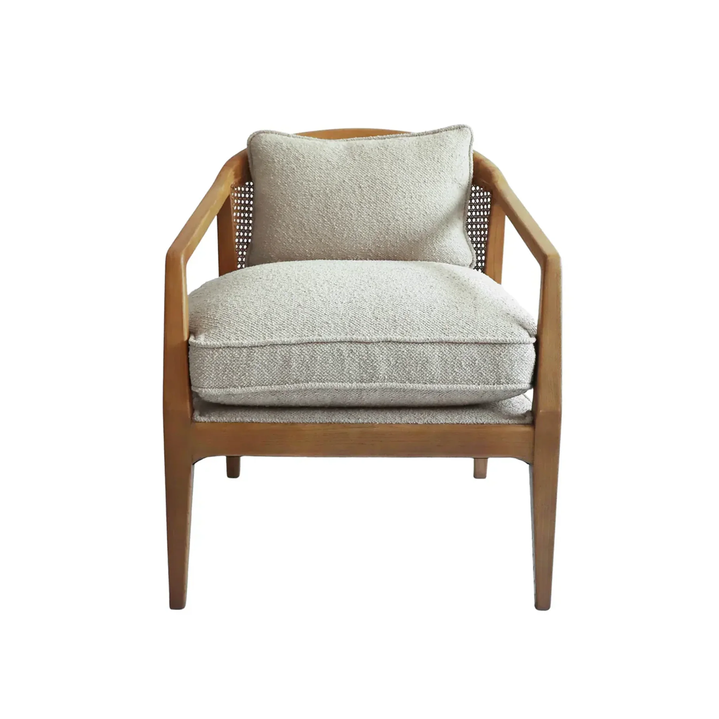 Advanced Rosa Club Chair - Sand Boucle Easy-to-Use
