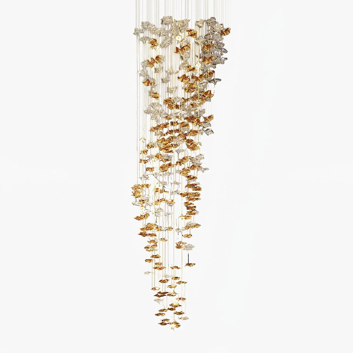 Classic Tidal Stair Chandelier Contemporary