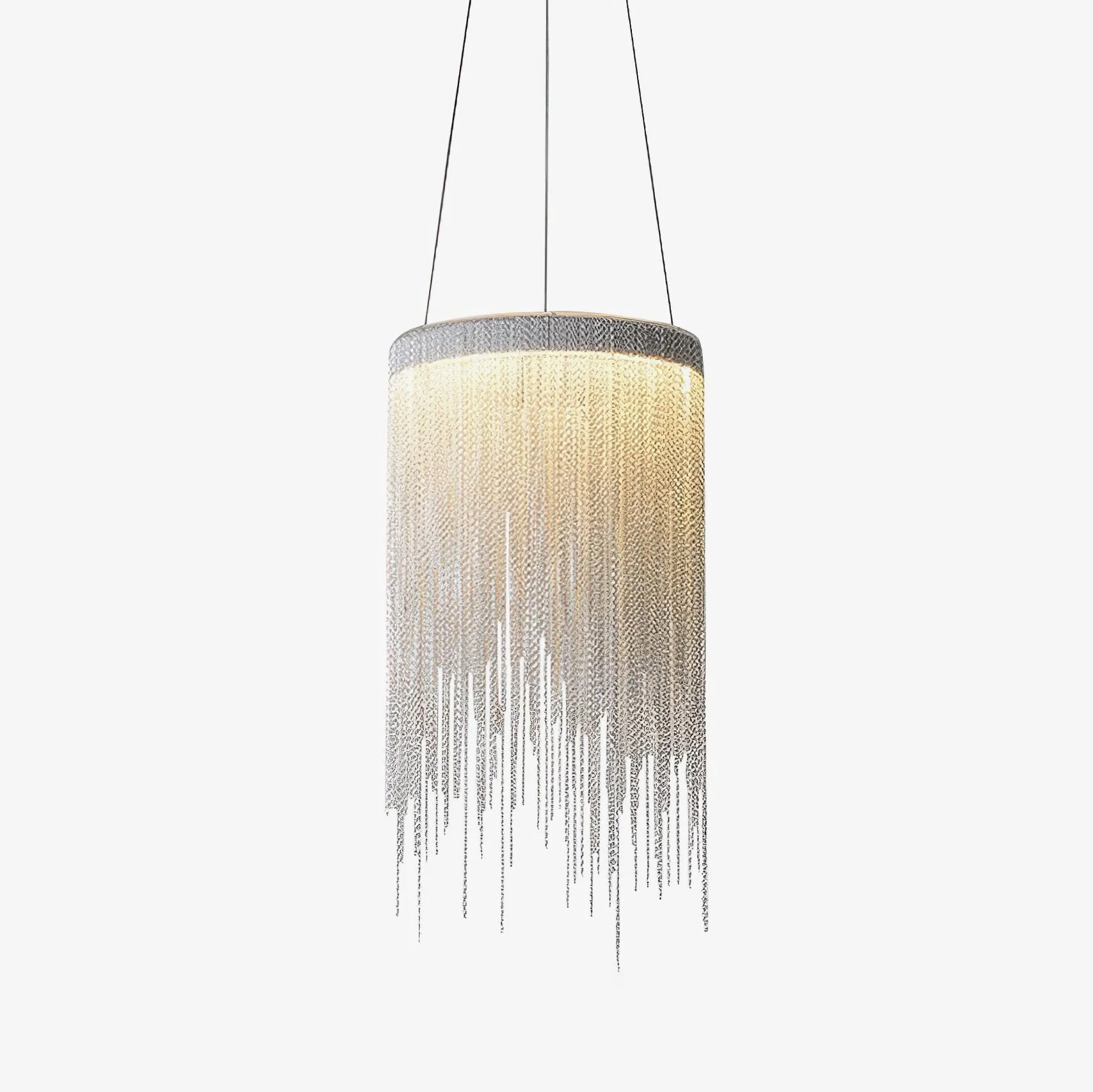 Convenient Aluminum Chain Tassel Pendant Light Original