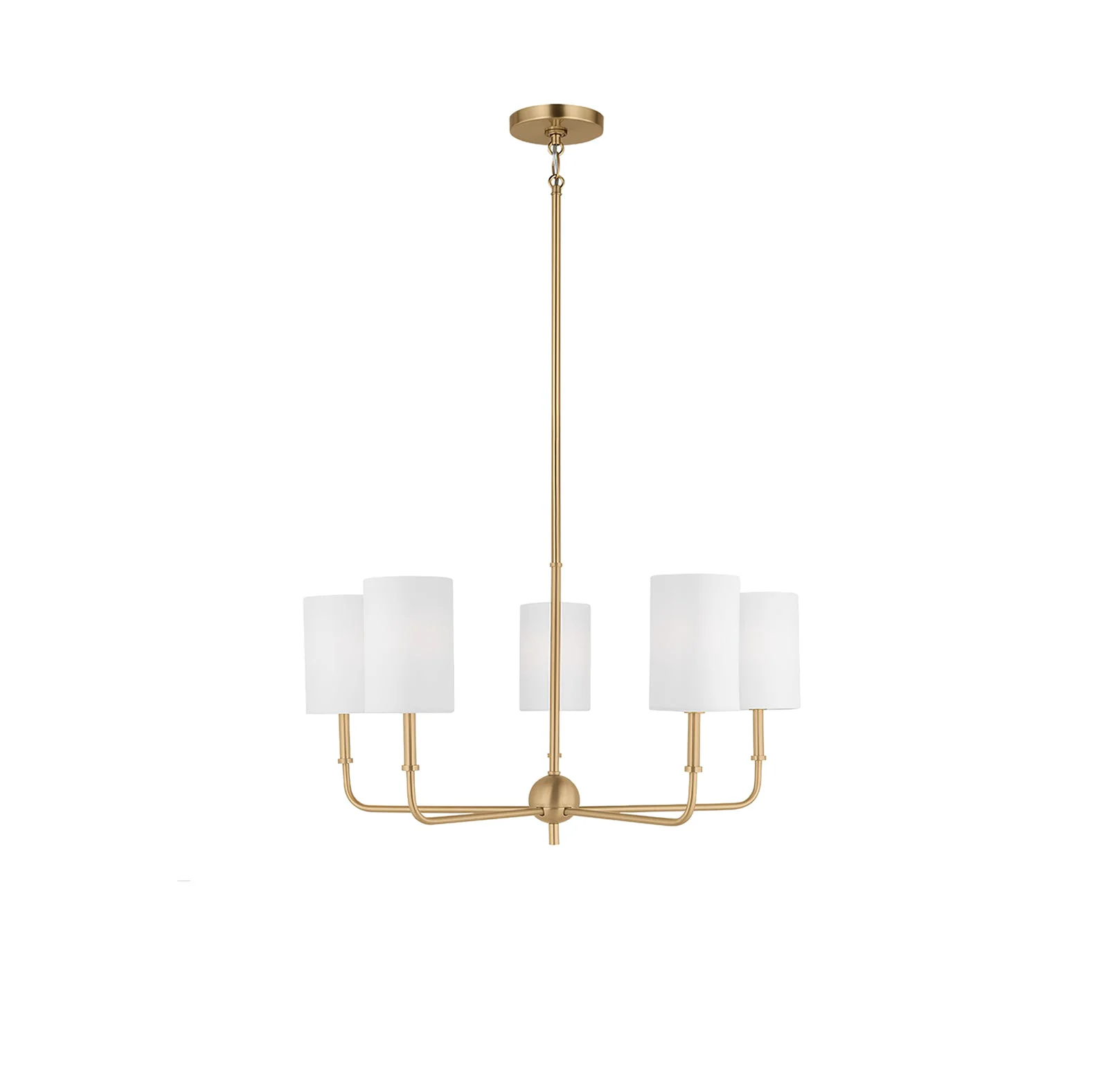 Artisan Foxdale Brass Chandelier Advanced