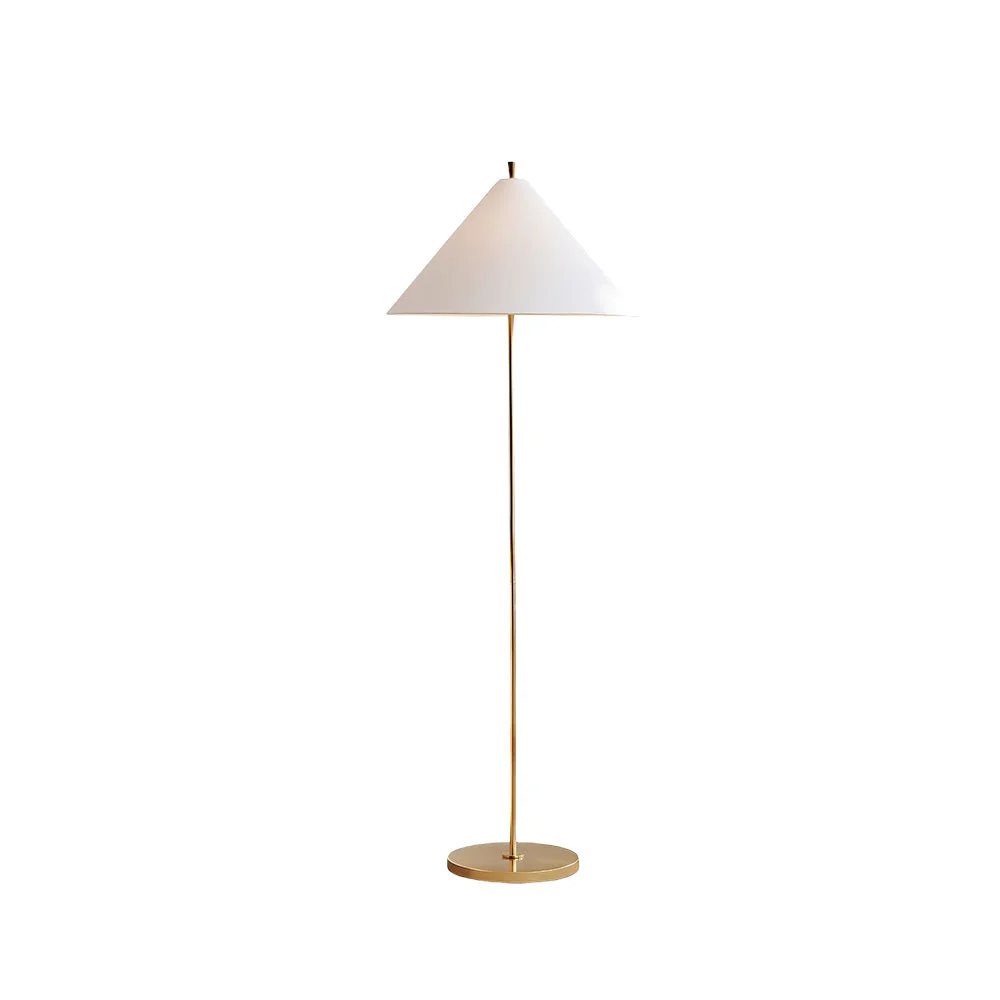 Sophisticated Ellis brass floor lamp Minimalist