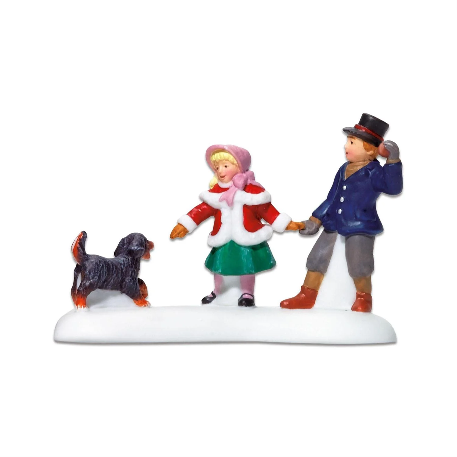 Versatile Playing With a Puppy Dickens Village Stylish