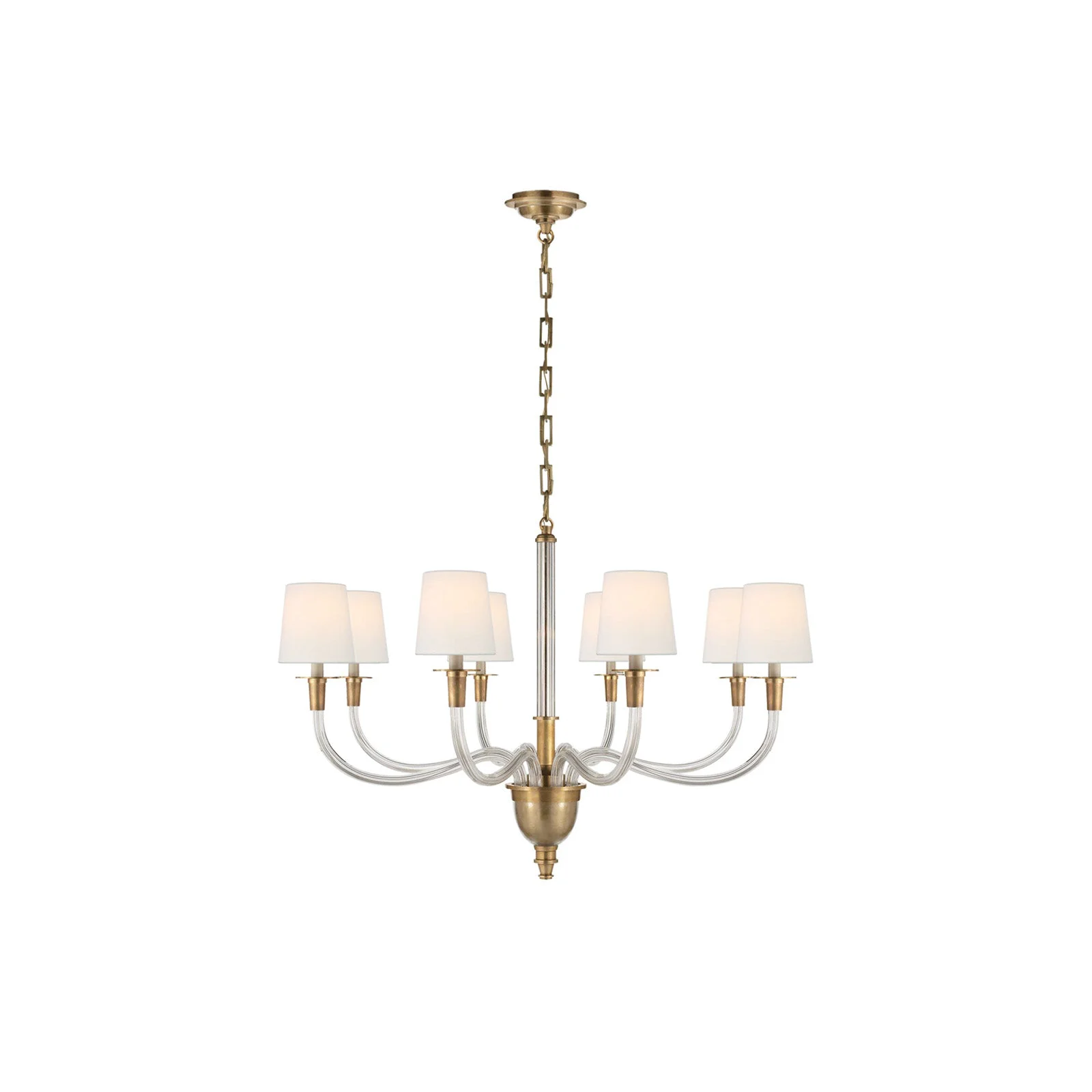 Excellent Vivian Modern Nickel Multi-Arm Chandelier Comfortable
