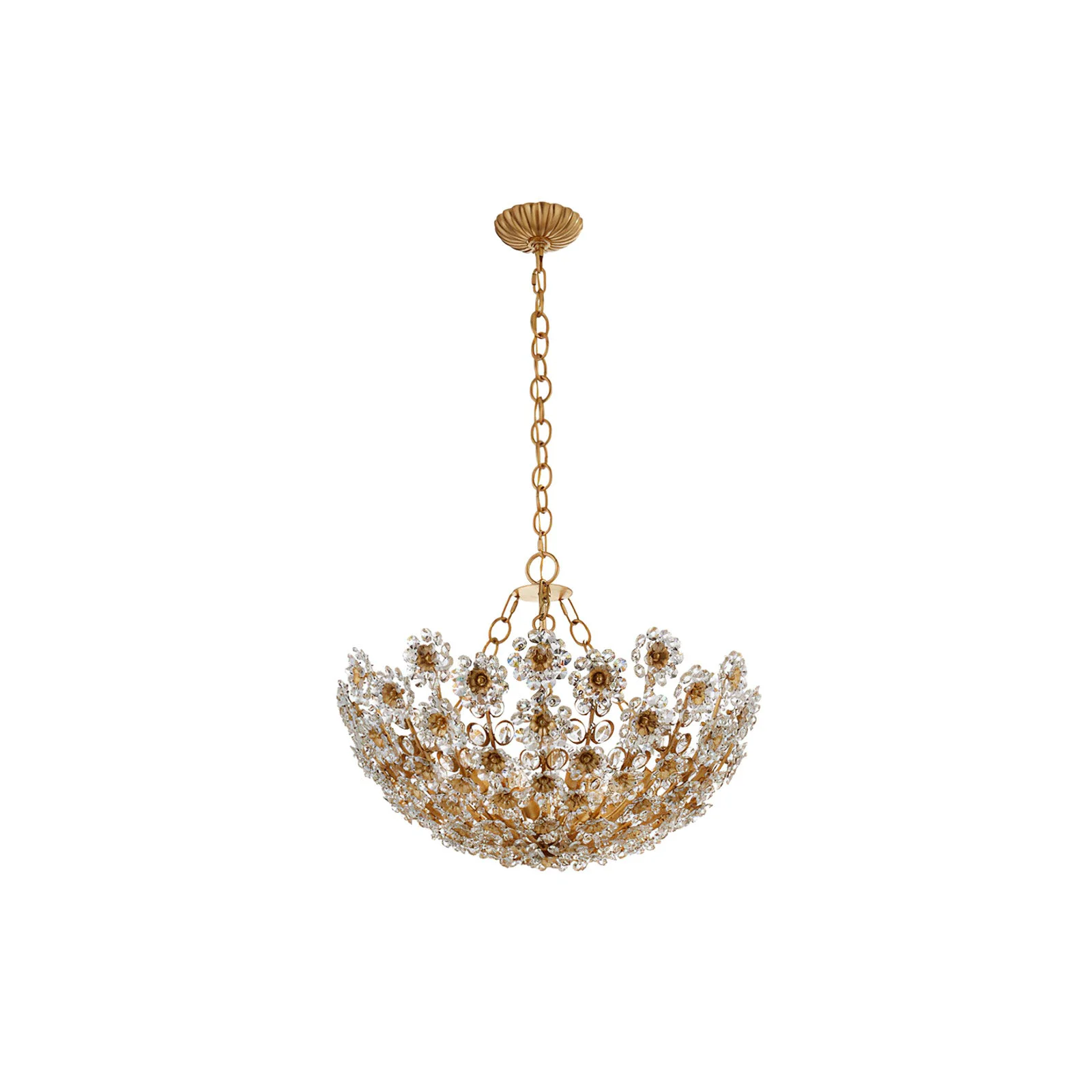 Selected Claret Crystal Flower Basket Chandelier Responsible