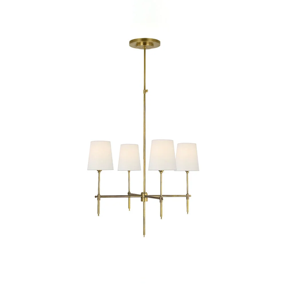 Fine Modern Drum Shade Bryant Chandelier Clean