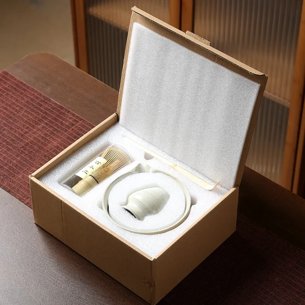 Sustainable Japanese Matcha Tea Set Carefully Designed