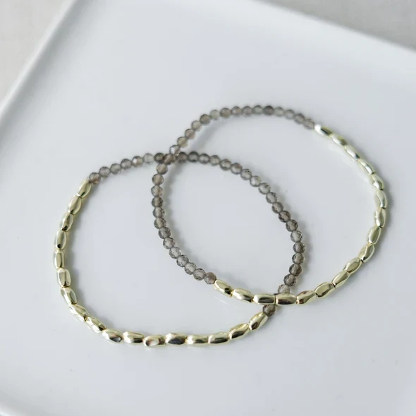 Official Kindred Duo Smokey Quartz Bracelets High-Grade