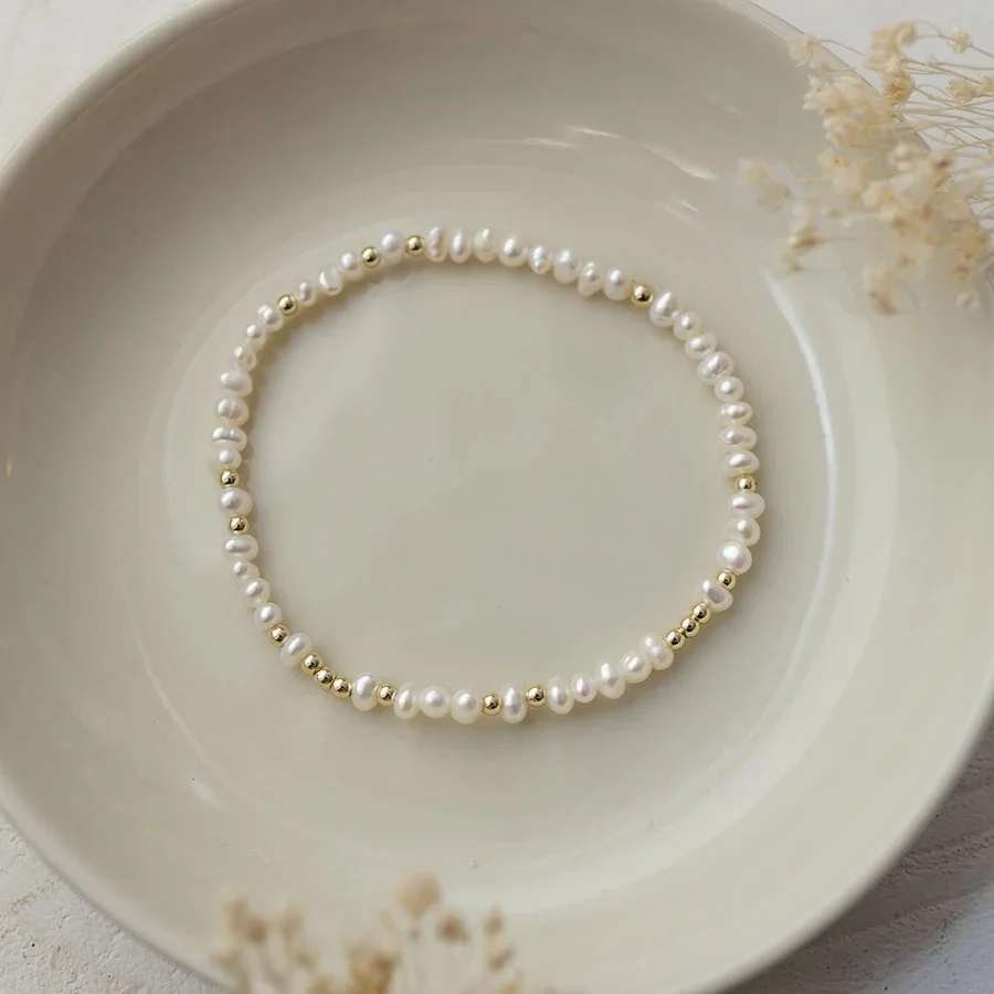Professional Serella White Pearl Bracelet Reliable