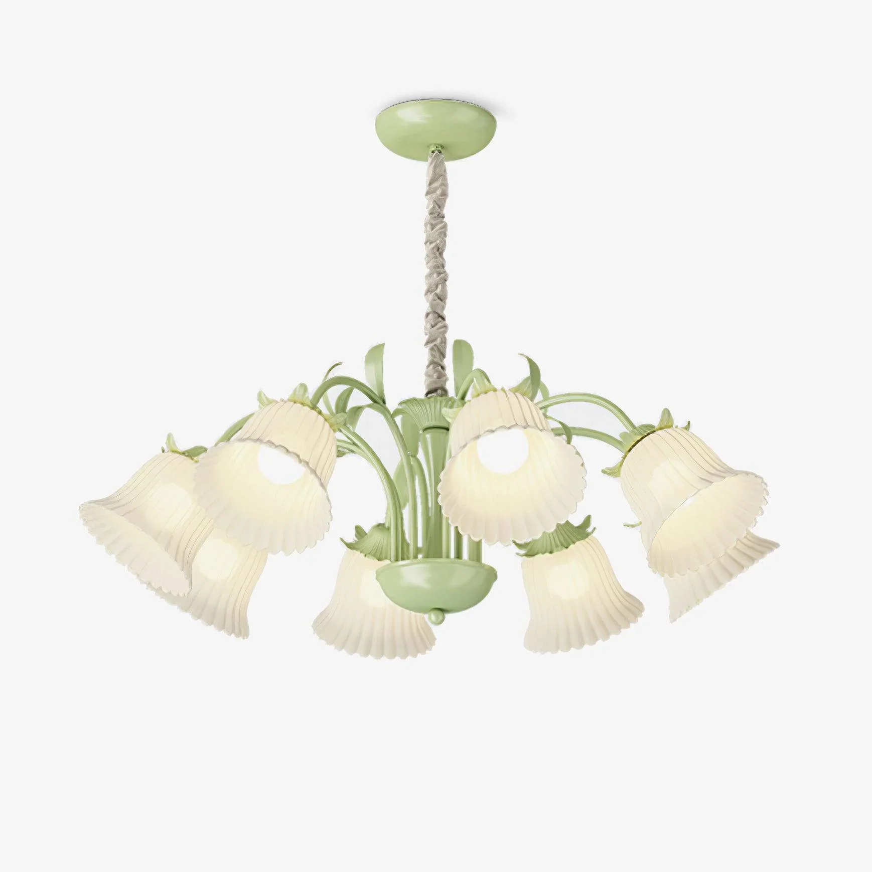 Carefully Designed Morning Glory Chandelier Elegant