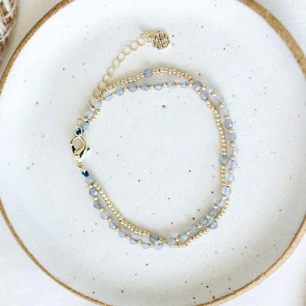 Easy-to-Use Brilliant Bracelet - Labradorite High-Quality