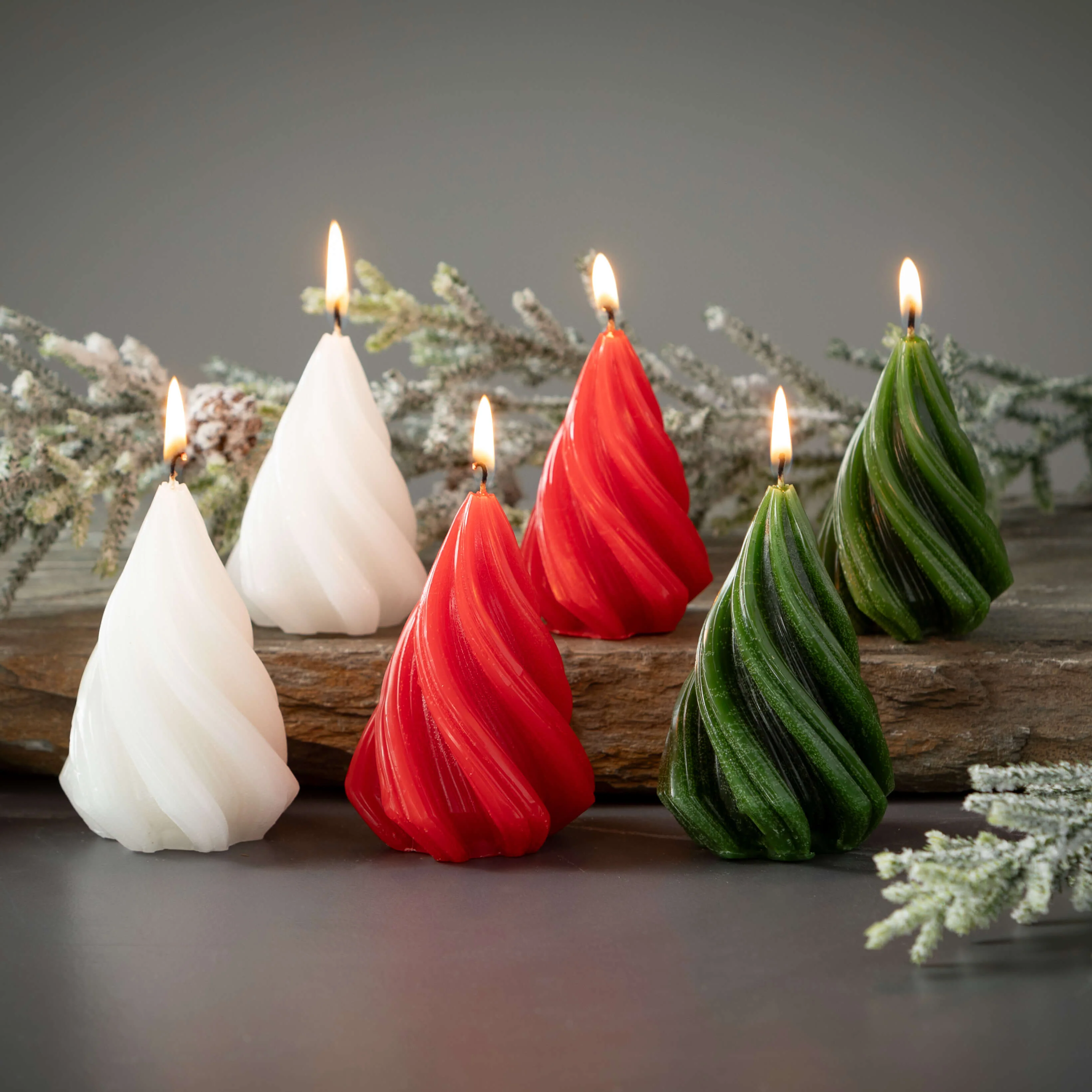 Excellent Tree Candle Gift Set of 2 Certified