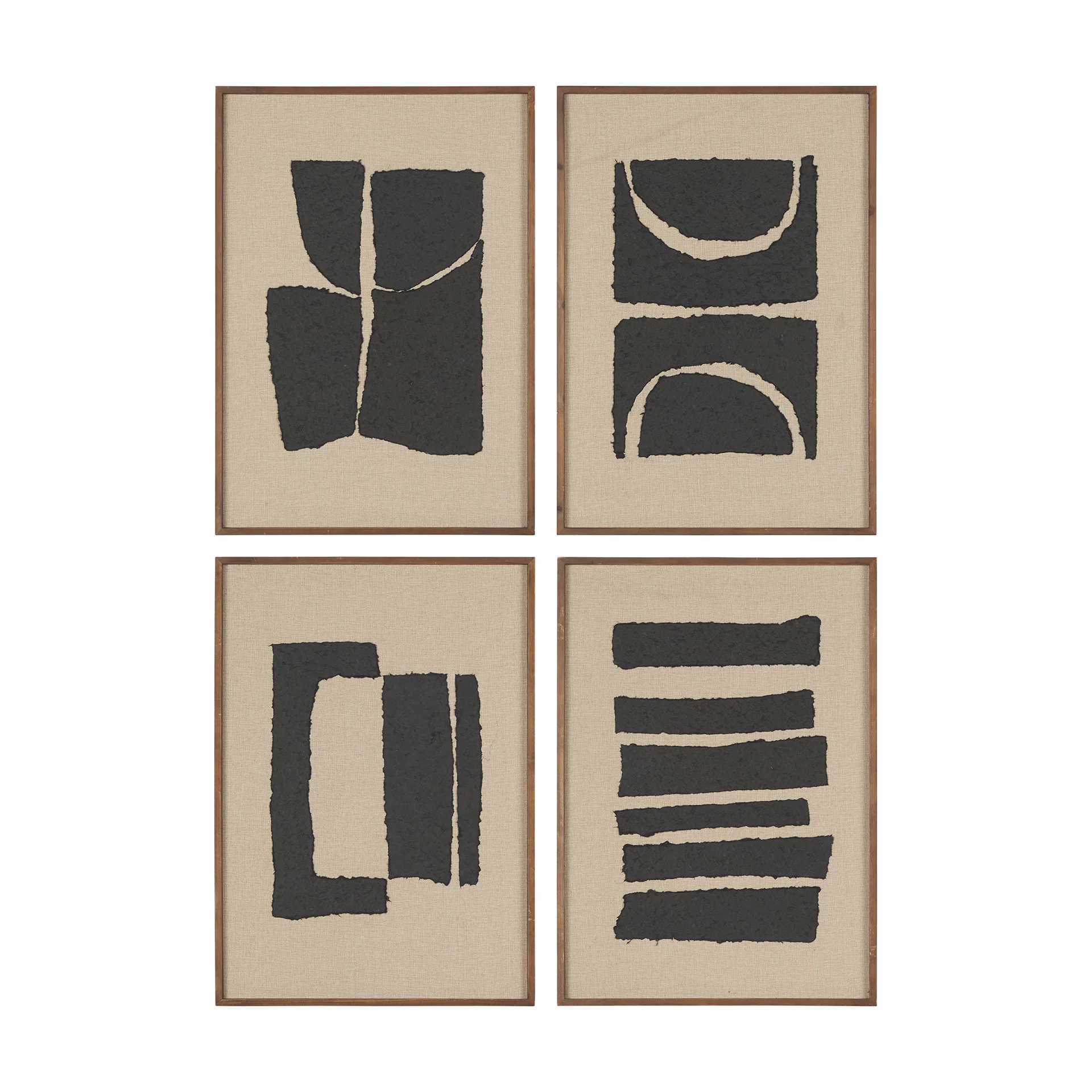Eco-Friendly Thoughts Abstract Wood Wall Art Flexible