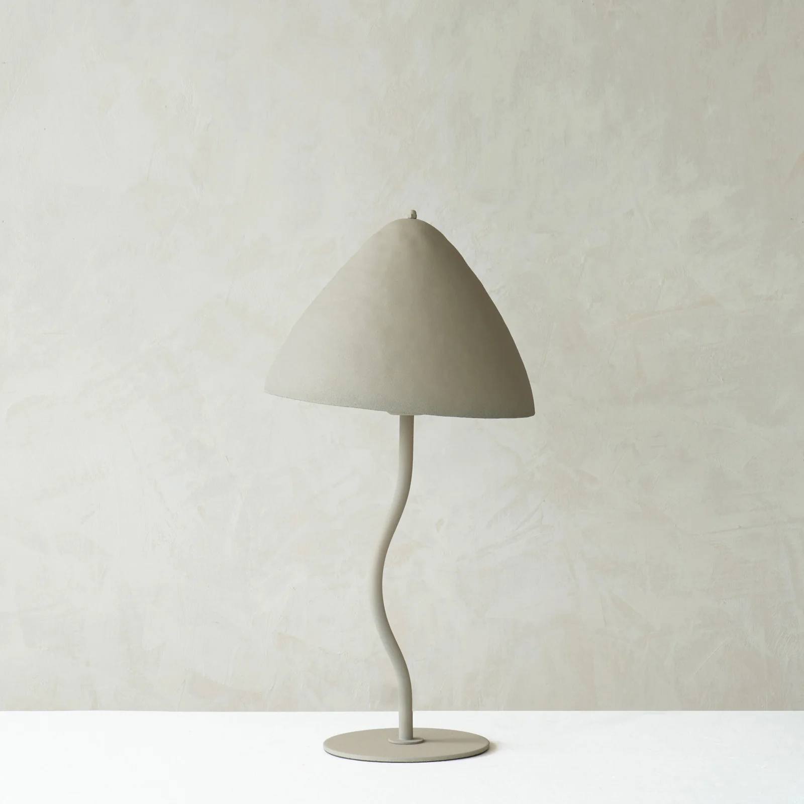 Practical Elimo Table Lamp Light Grey Fast