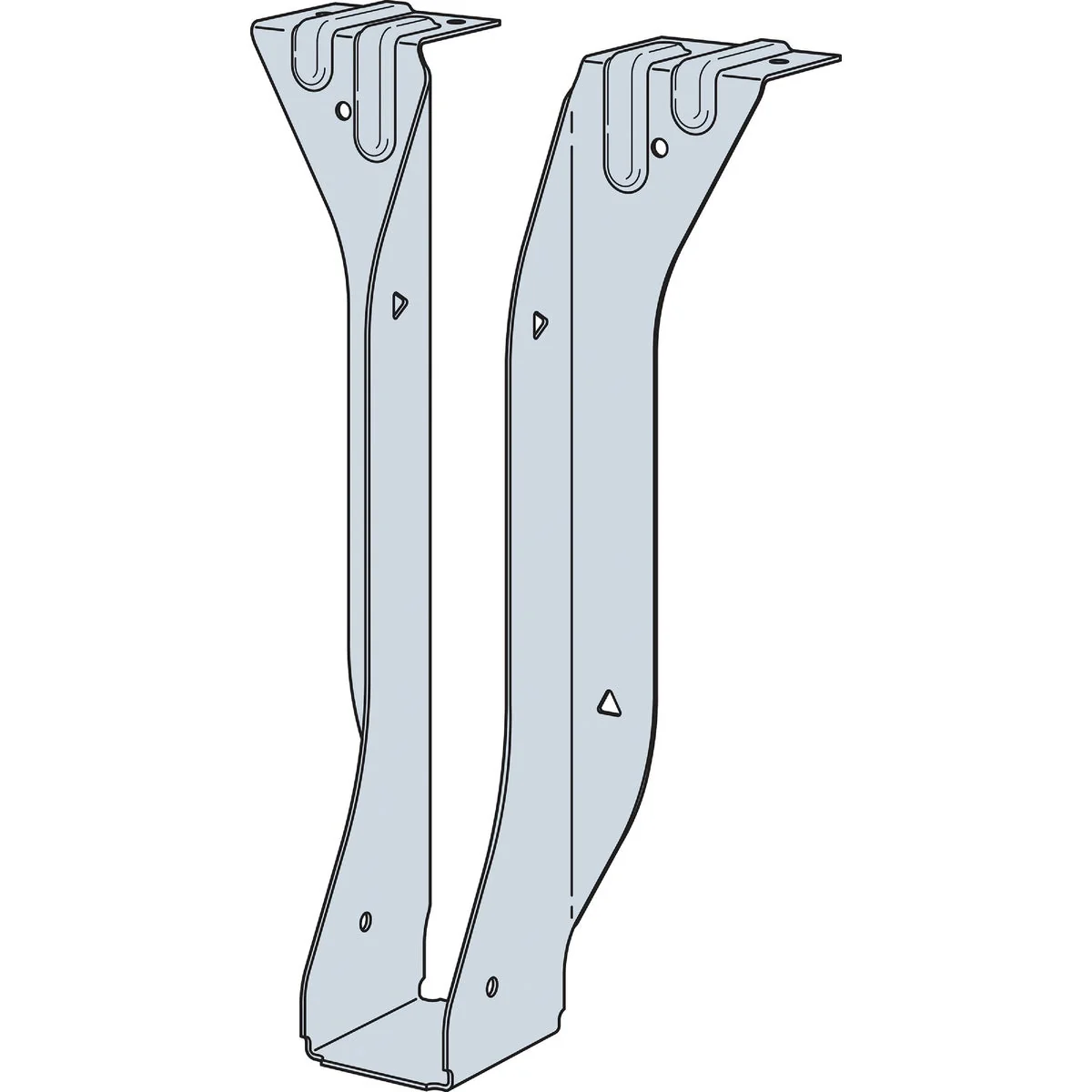 Certified Simpson Strong-Tie 2 In. x 10 In. Top Flange Joist Hanger Superior