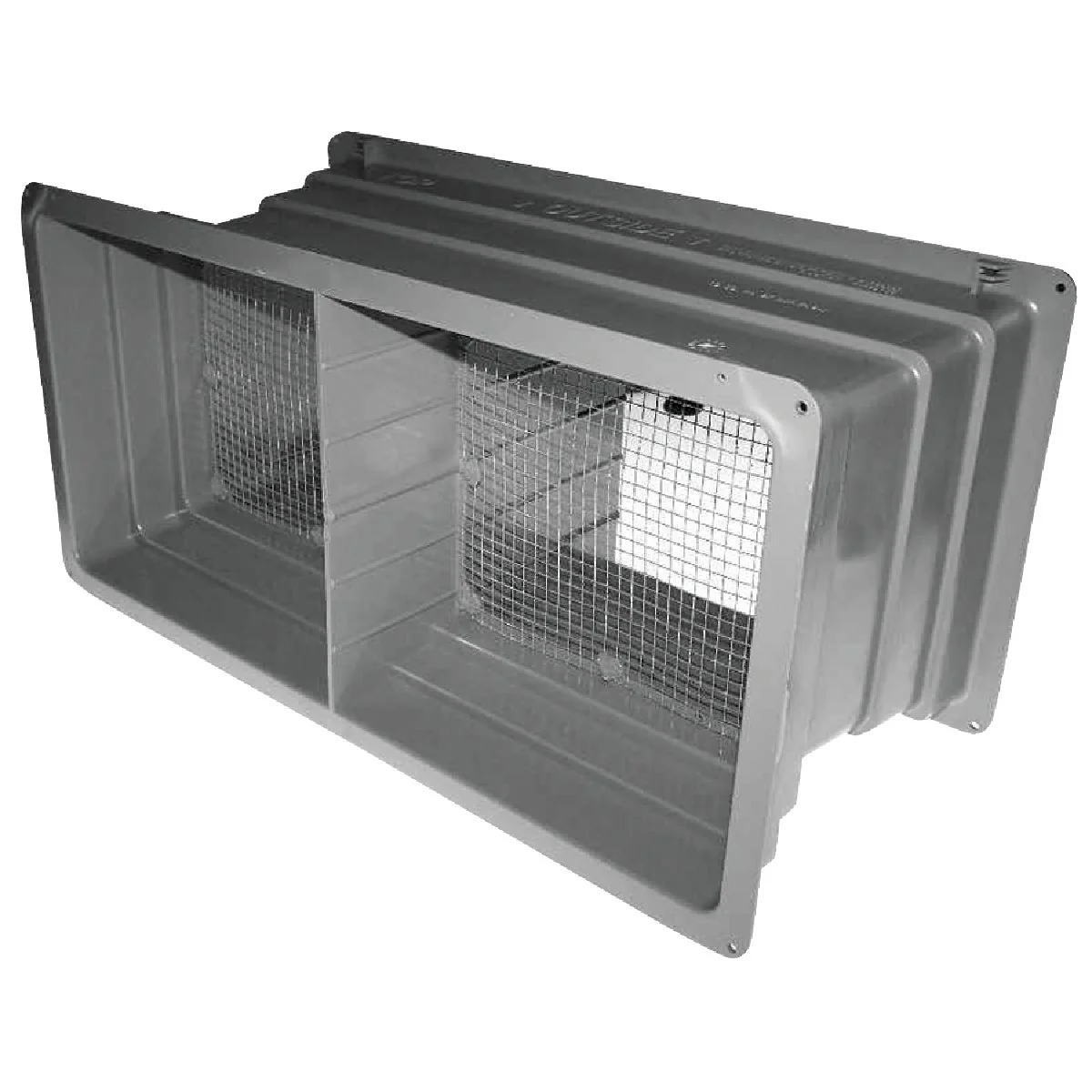 Original Design NorWesco DLX 8 In. x 16 In. Plastic Manual Foundation Vent Soft