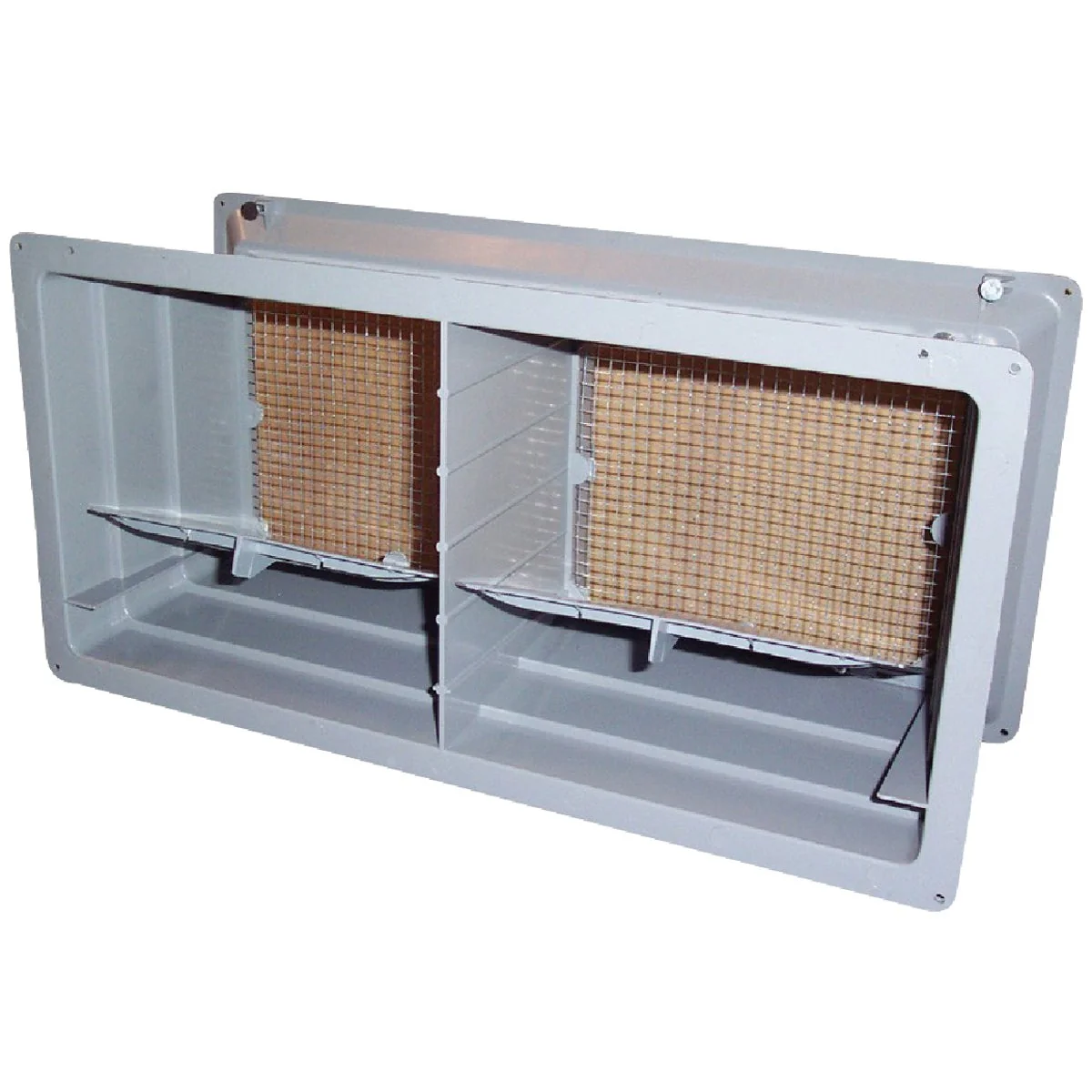 Flexible NorWesco DLX 8 In. x 16 In. Plastic Manual Foundation Vent with Damper High-Quality