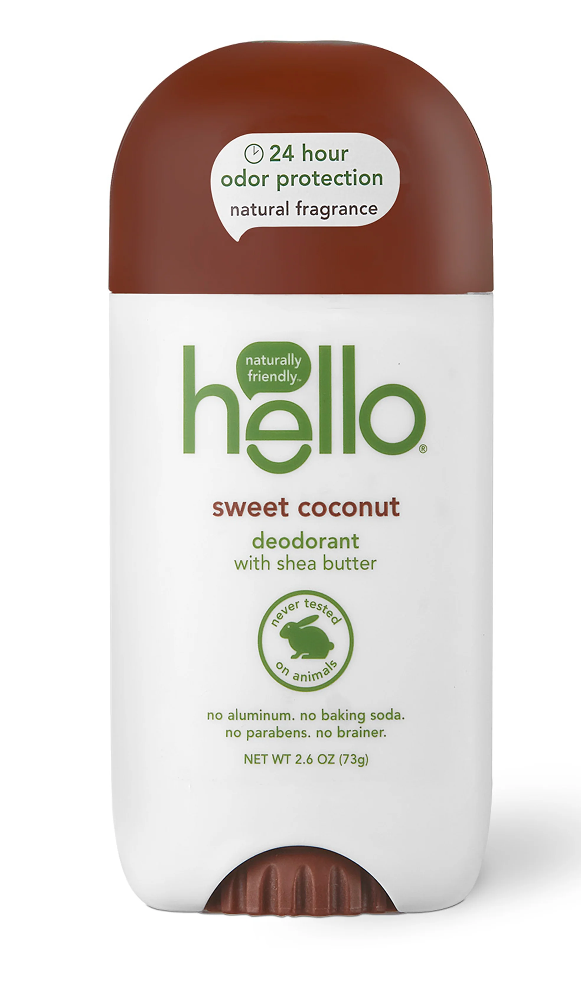 Modern hello Coconut Deodorant with Shea Butter Recyclable