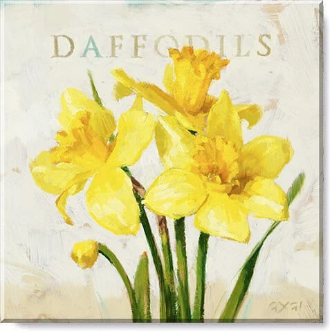 Environmentally Friendly Daffodil Giclee Wall Art Long-Lasting