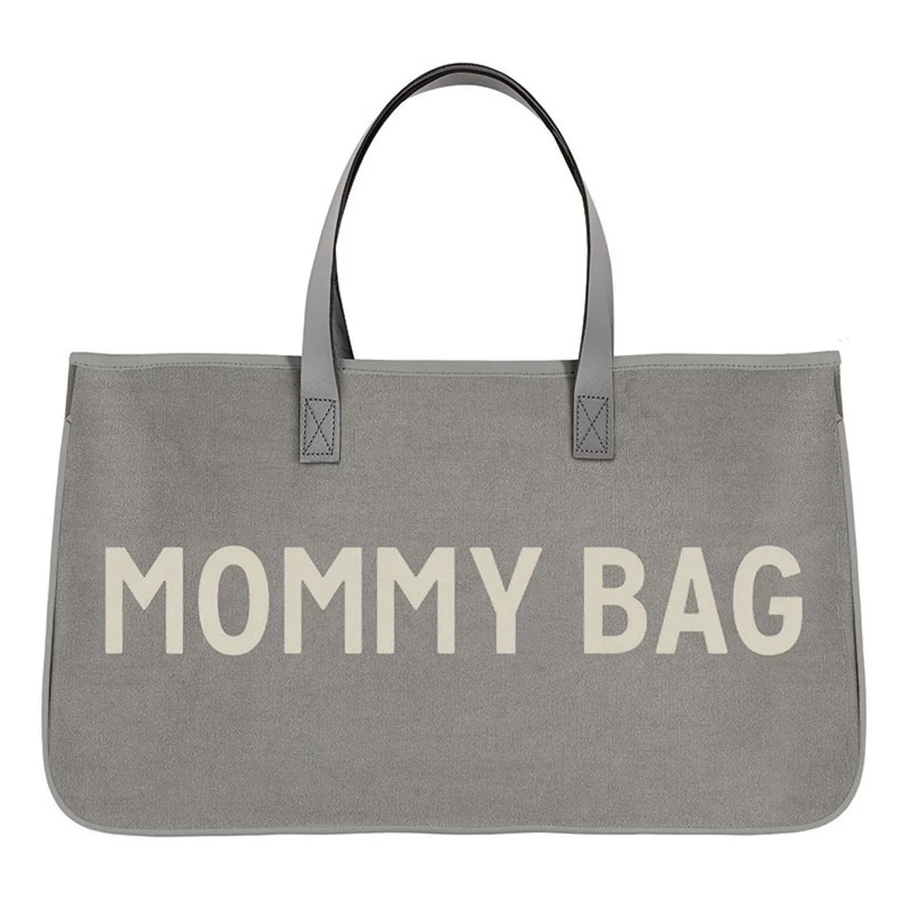 Enhanced Mommy Bag Canvas Leather Tote 20 Fast