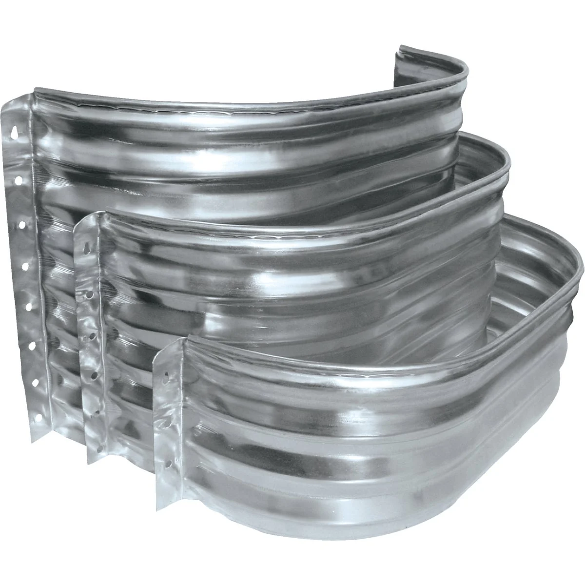 Expertly Made SPC 18 In. x 37 In. Square Galvanized Window Well Superior