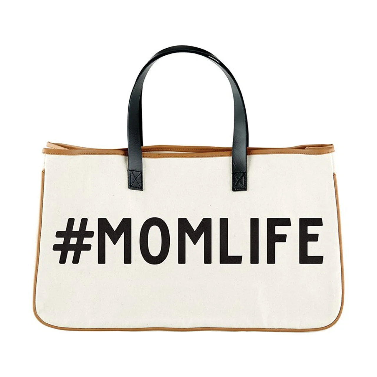 Top-Quality MomLife Canvas Leather Tote 20 Quality