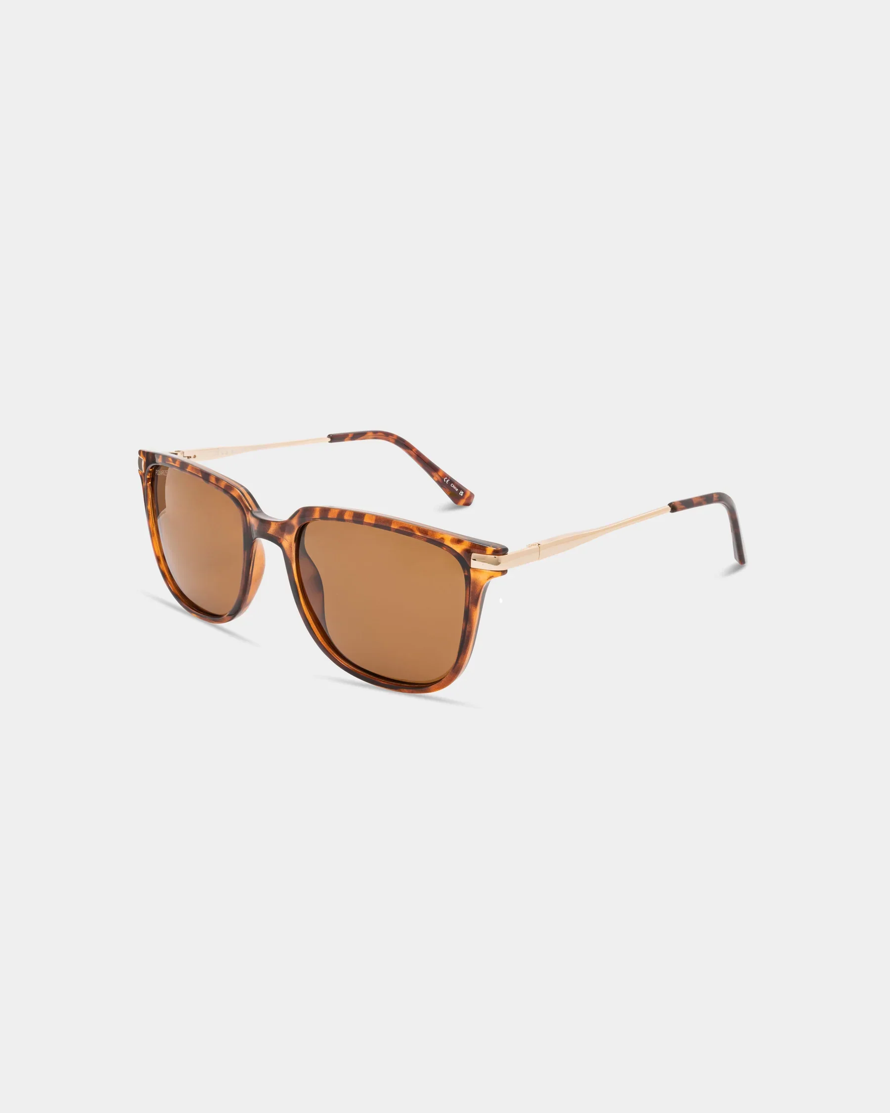 Genuine Salt Life Sunglasses Shiny Demi Tort Frame Brown TAC Polarized Lens SL-013-959428 Flexible