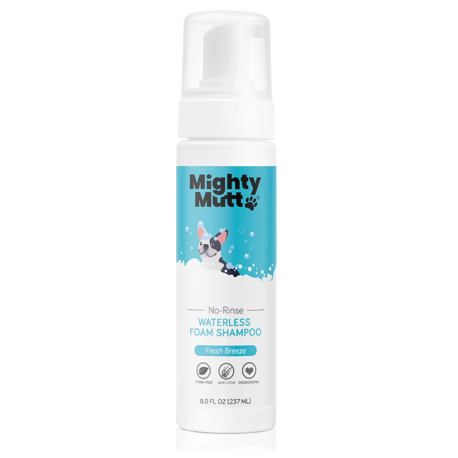 Natural Mighty Mutt Waterless Foam Pet Shampoo Solid