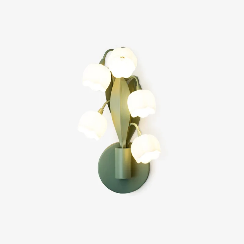 Enhanced Retro Valley Lily Wall Lamp High-End