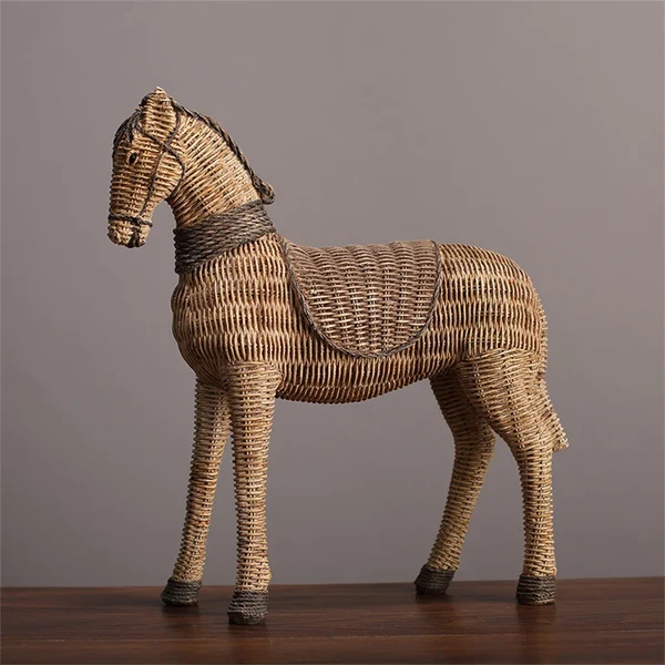 Specialty The Woven Steed Sculpture Premium Material