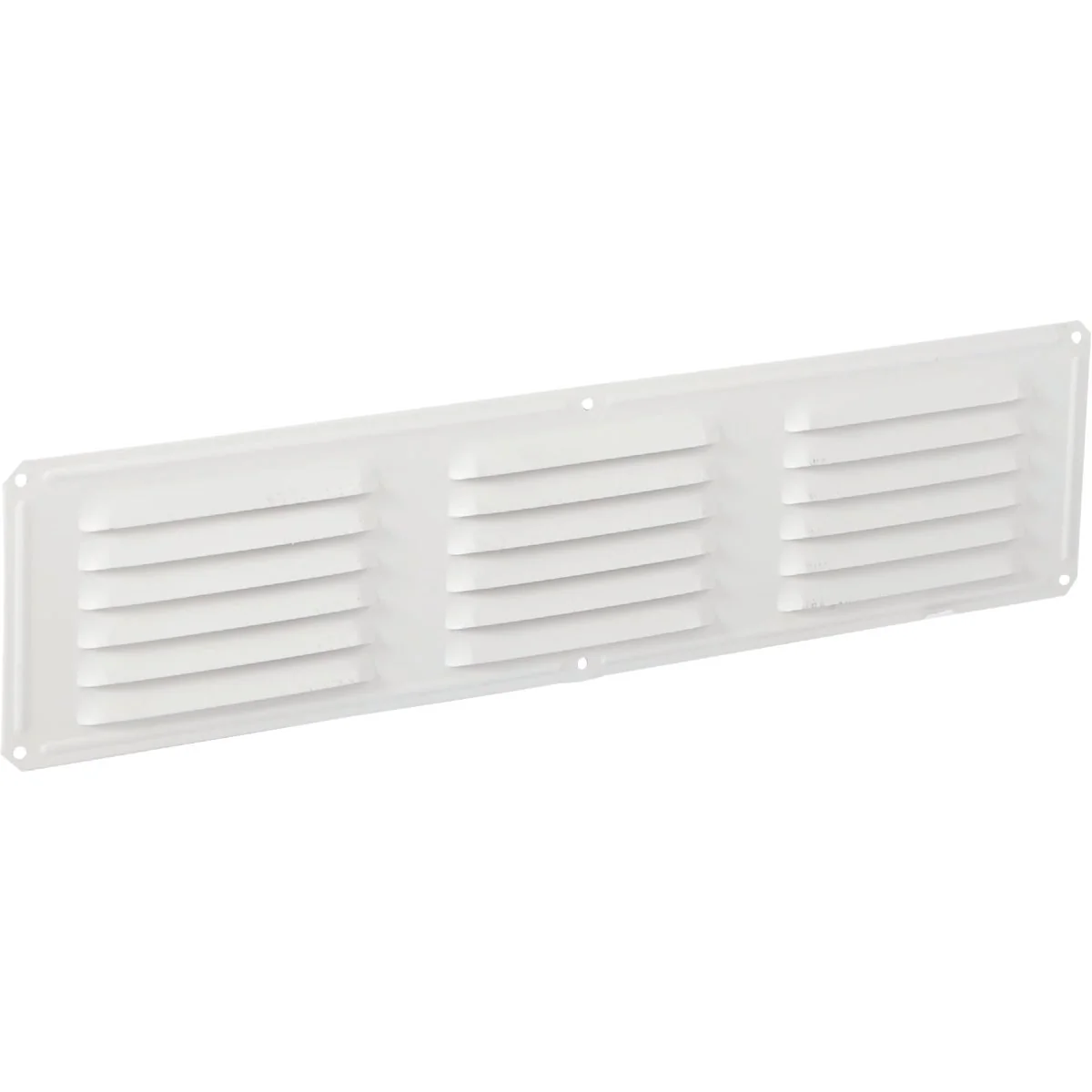 Elite Air Vent 16 In. x 4 In. White Aluminum Under Eave Vent World-Class