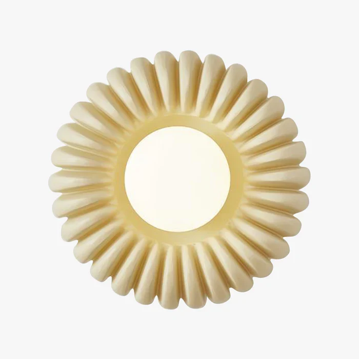 Classic French Cream Ring Wall Lamp Traditional