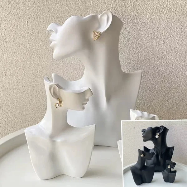 Natural The Portrait Bust Jewelry Stand Comfortable