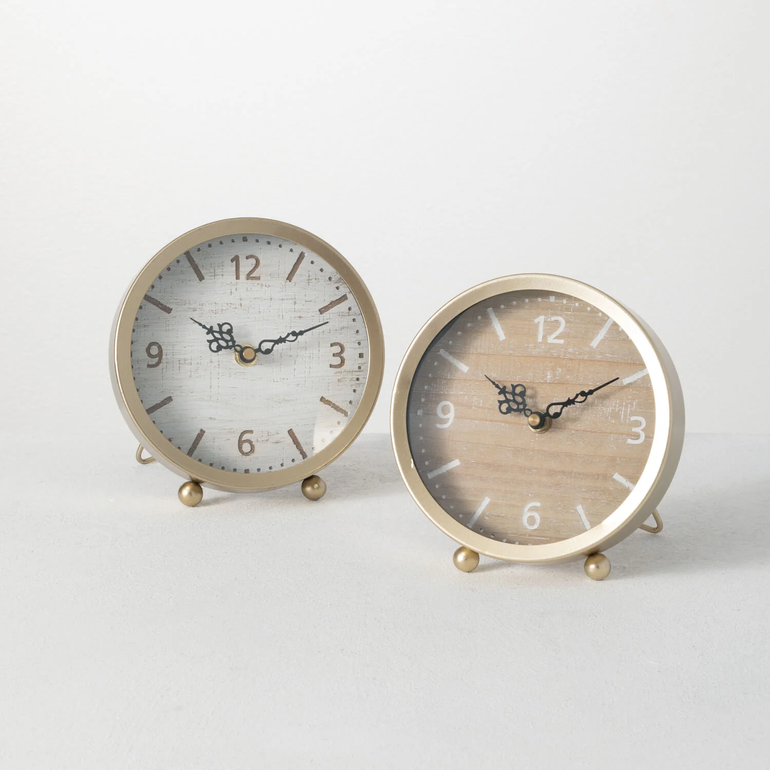 Elite Round Desk Clock Fine