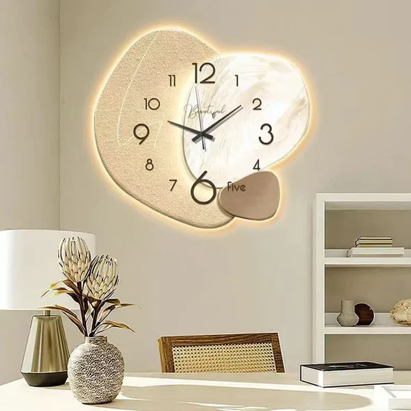 Fine Crafted The Aura Glow Wall Clock Reusable