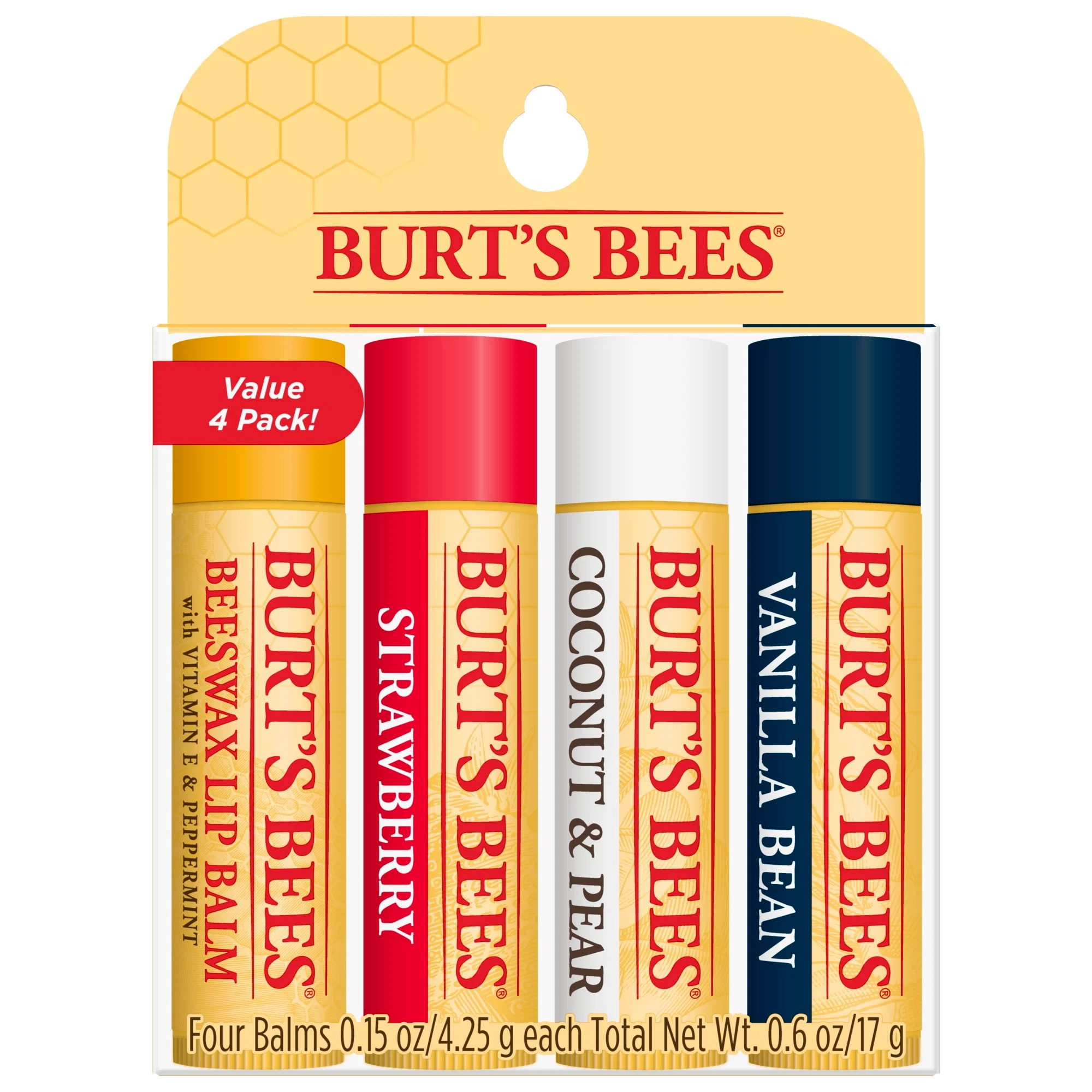 Flexible Burt's Bees Lip Balm Variety Pack Superior