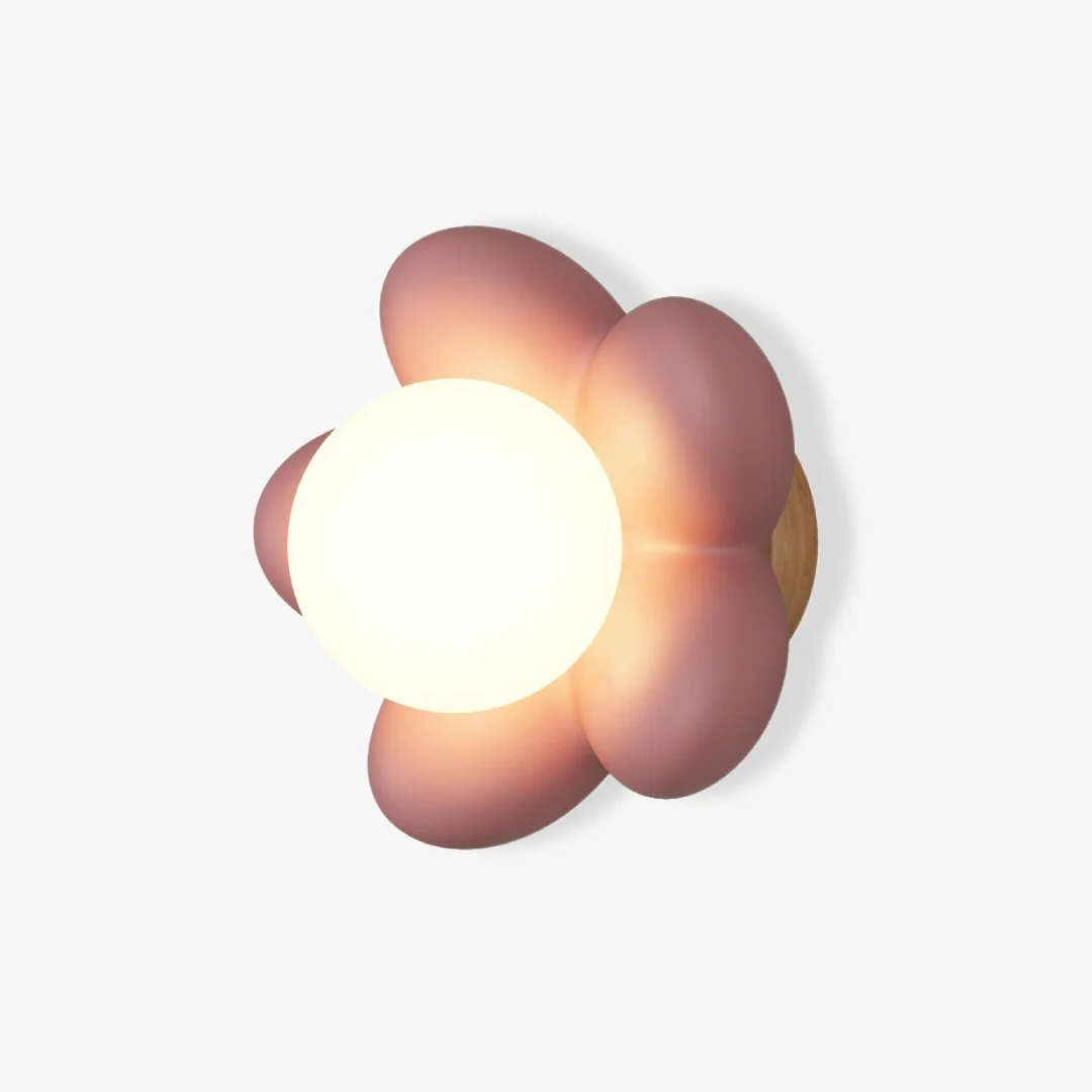 Premium Material Big Head Flower Wall Lamp Innovative