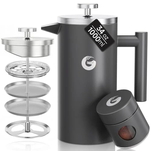 Proven French Press Coffee Maker 34 oz Trusted
