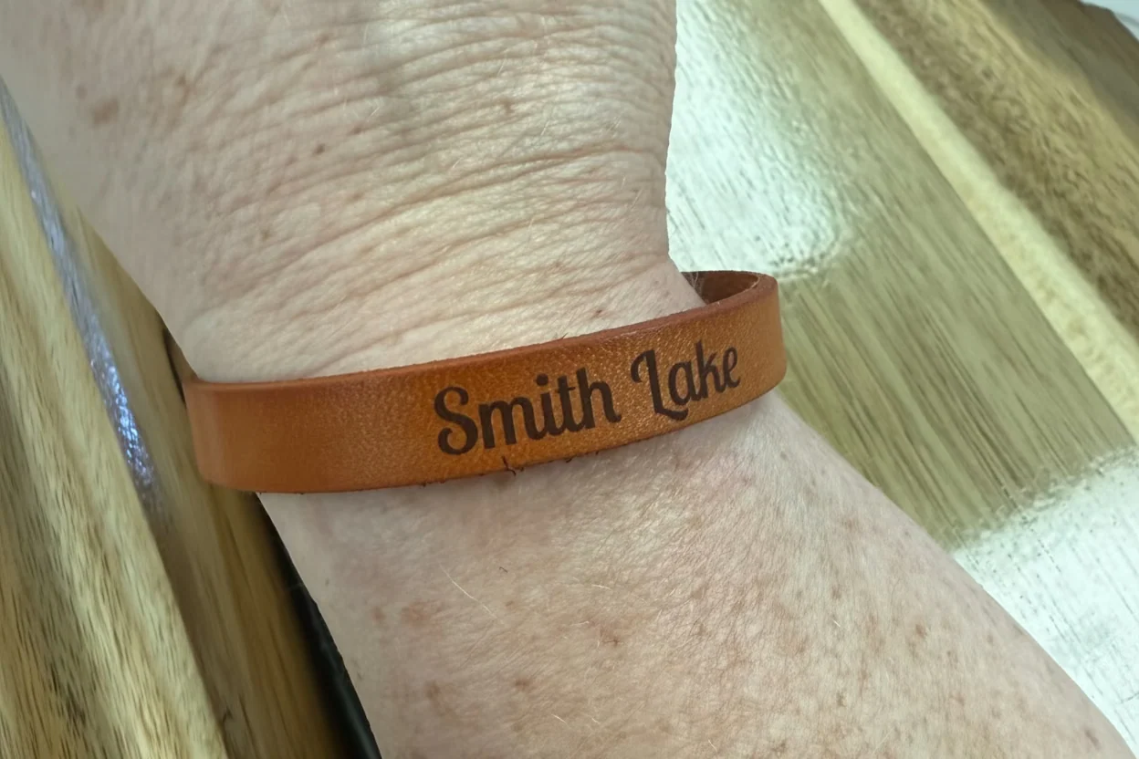 Responsible Smith Lake Leather Bracelet High-Grade