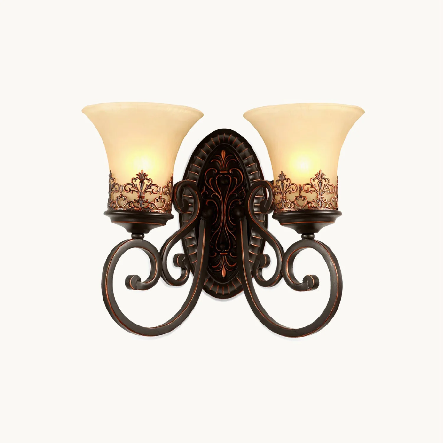Responsible Big Black Beard Wall Lamp Efficient
