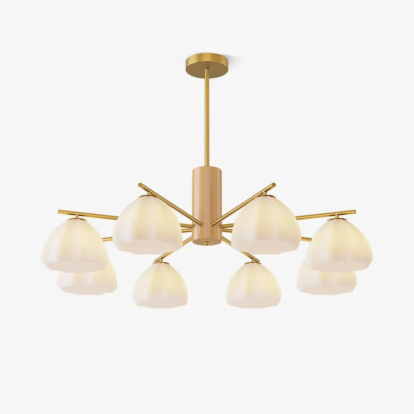 Verified Pastoral Flower Chandelier Original Design