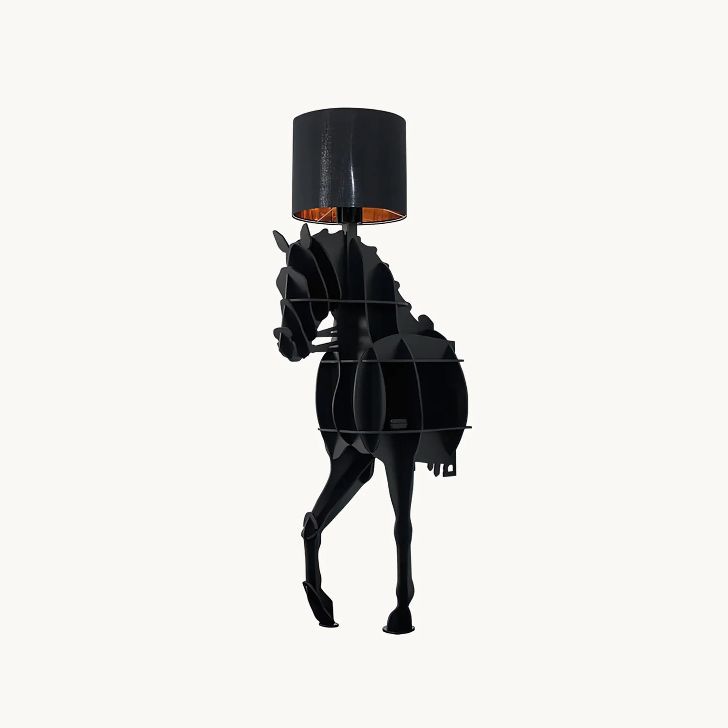 Contemporary Horse Stand Lamp Proven