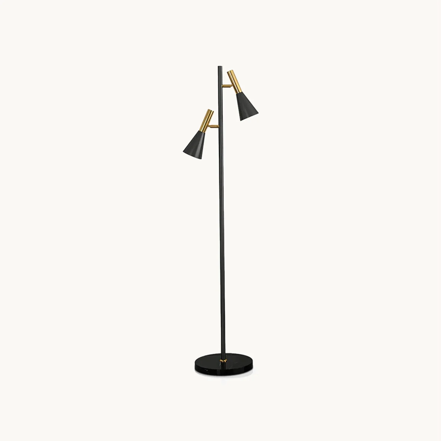 Breathable Lron Mouth Floor Lamp Powerful